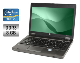 БУ Ноутбук HP Probook 6360b / 13.3&quot; (1366x768) TN / Intel Core i5-2520M (2 (4) ядра по 2.5 - 3.2 GHz) / 8 GB DDR3 / 128 GB SSD / Intel HD Graphics 3000 / WebCam / Fingerprint из Европы в Дніпрі