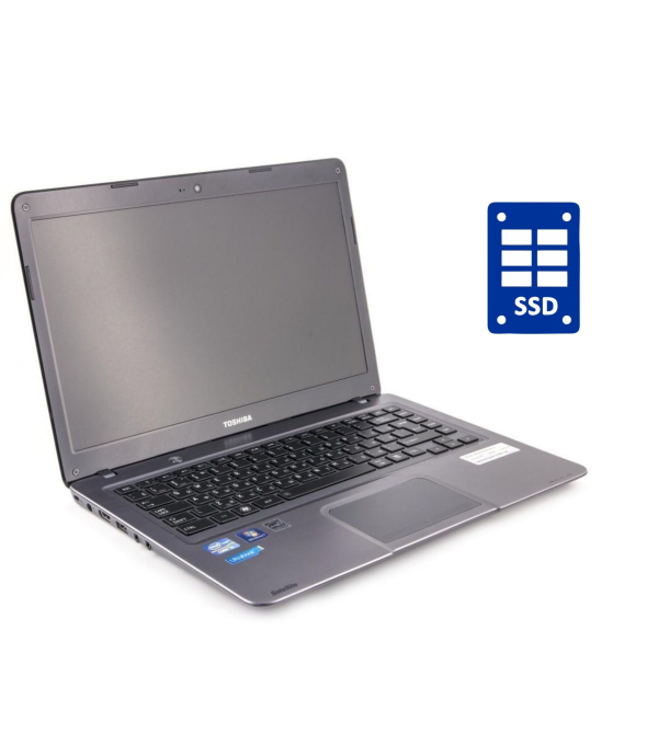 Ноутбук Toshiba Satellite U840 / 14&quot; (1366x768) TN / Intel Core i3-2310M (2 (4) ядра по 2.1 GHz) / 8 GB DDR3 / 240 GB SSD / Intel HD Graphics 3000 / WebCam / Win 10 Pro - 1