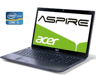 БУ Ноутбук Acer Aspire 5750G / 15.6&quot; (1366x768) TN / Intel Core i5-2450M (2 (4) ядра по 2.5 - 3.1 GHz) / 8 GB DDR3 / 240 GB SSD / Intel HD Graphics 3000 / WebCam / DVD-ROM / Win 10 Pro  из Европы в Дніпрі
