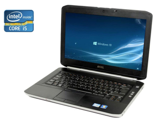 БУ Ноутбук Dell Latitude E5420 / 14&quot; (1366x768) TN / Intel Core i5-2520M (2 (4) ядра по 2.5 - 3.2 GHz) / 8 GB DDR3 / 240 GB SSD / Intel HD Graphics 3000 / WebCam / Win 10 Pro из Европы в Днепре