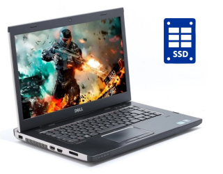 БУ Ноутбук Dell Vostro 3550 / 15.6&quot; (1366x768) TN / Intel Core i3-2330M (2 (4) ядра по 2.2 GHz) / 8 GB DDR3 / 240 GB SSD / Intel HD Graphics 3000 / WebCam / Win 10 Pro из Европы в Днепре